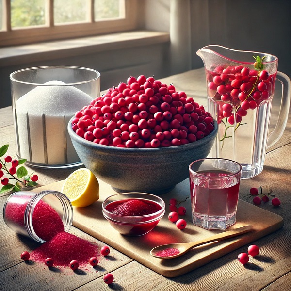 مواد لازم مربای زرشک