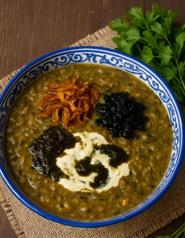 مواد لازم و طرز تهیه آش شله قلمکار