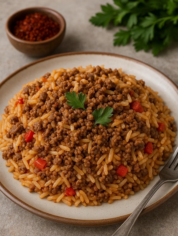 مواد لازم و طرز تهیه استانبولی با گوشت چرخ کرده