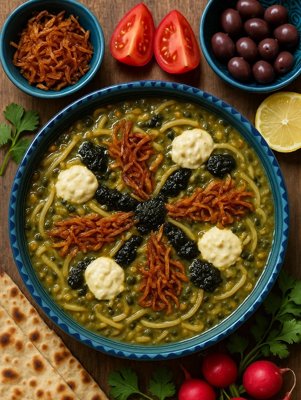 مواد لازم و طرز تهیه آش رشته مواد لازم و طرز تهیه آش رشته