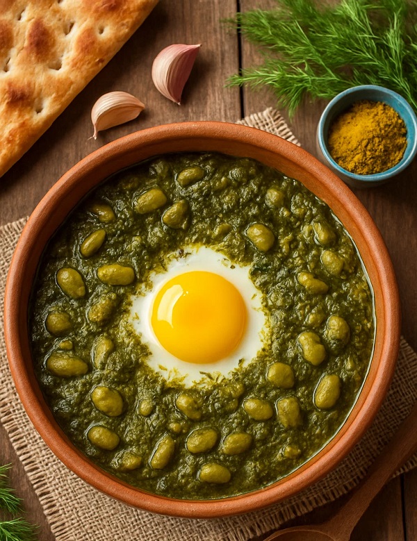 مواد لازم و طرز تهیه باقالا قاتق