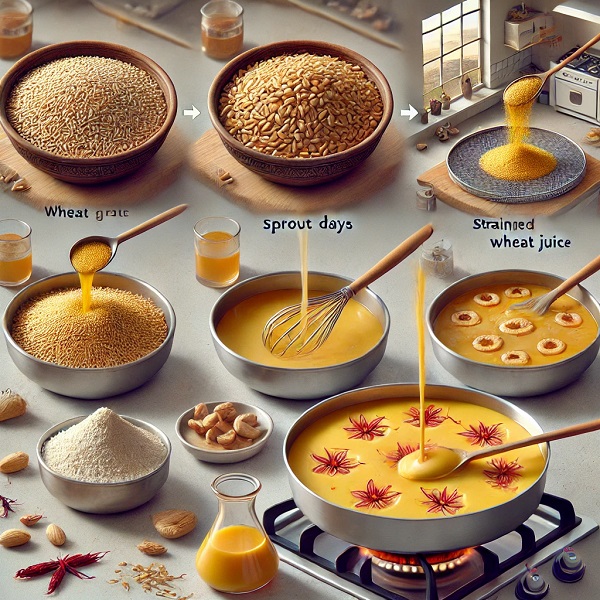 طرز تهیه سمنو