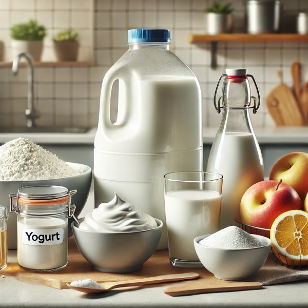 مواد لازم پنیر خانگی