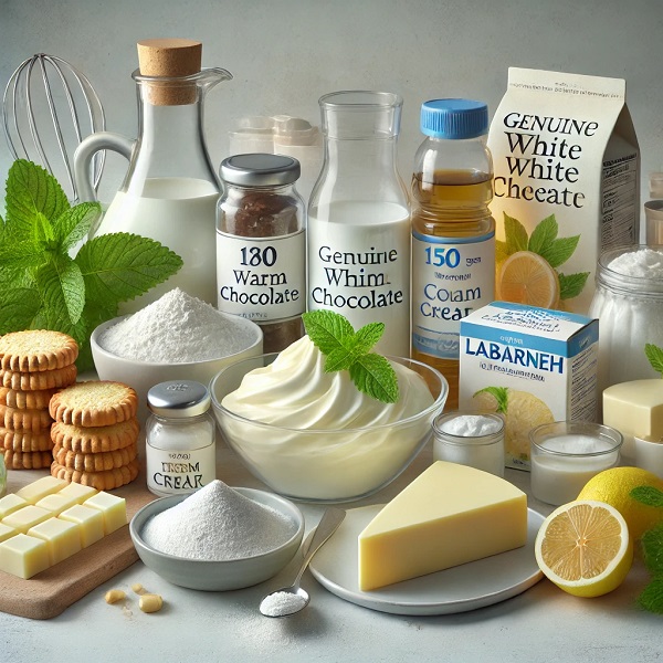 مواد لازم چیز کیک یخچالی