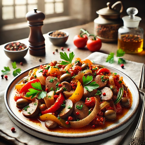 مواد لازم و طرز تهیه خوراک جگر مرغ