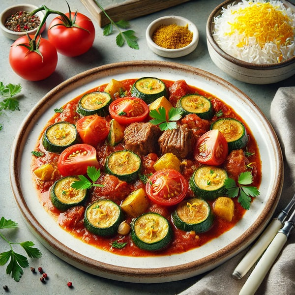 مواد لازم و طرز تهیه خورشت کدو مسما