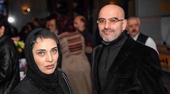 رویا نونهالی در کنار رامین حیدری فاروقی