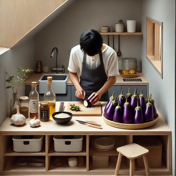 طرز تهیه ترشی بادمجان