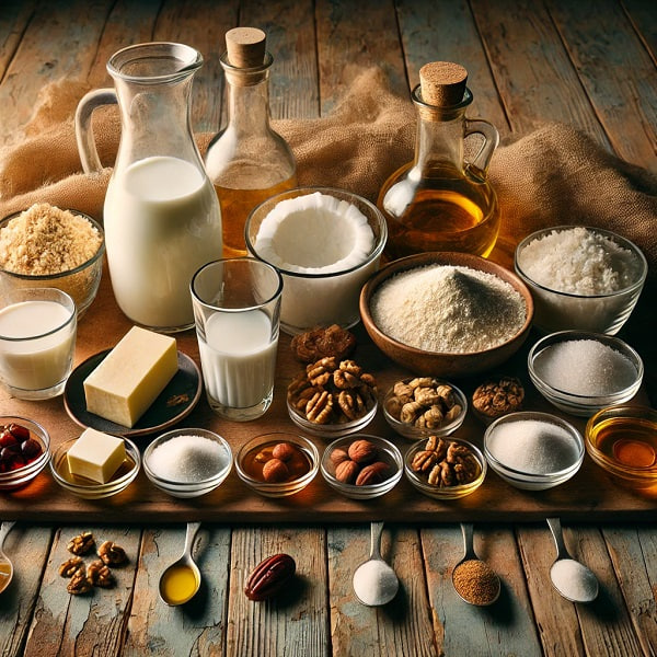 مواد لازم حلوا عراقی
