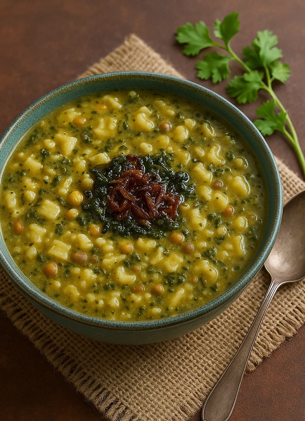 مواد لازم و طرز تهیه آش اوماج