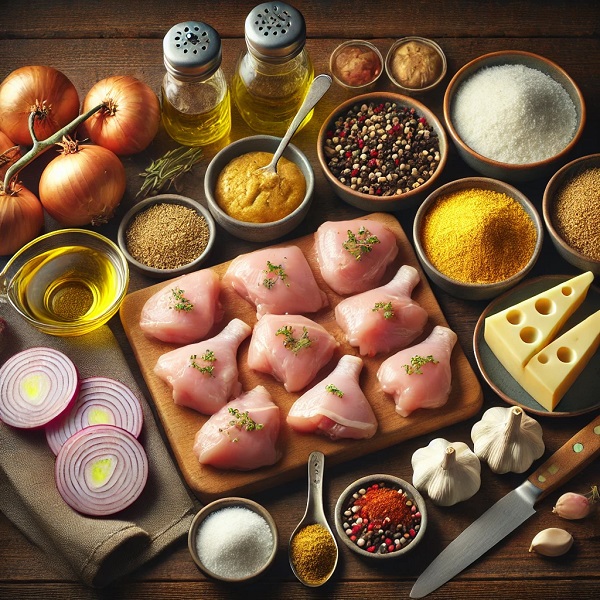 مواد لازم برگر مرغ خانگی