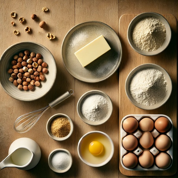 مواد لازم تارت مدرن یا سابله