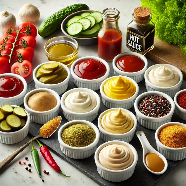 مواد لازم سس مخصوص برگر خانگی