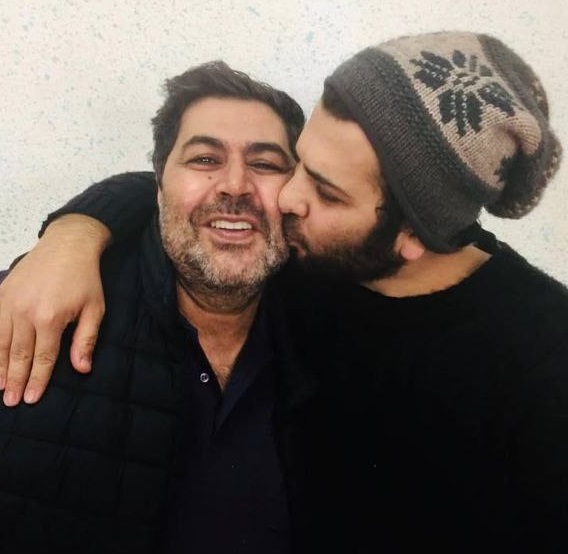 فرهاد اصلانی در کنار سعید روستایی