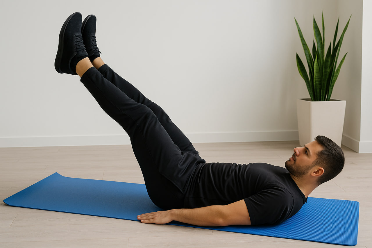 بالا آوردن پاها (Leg Raises)