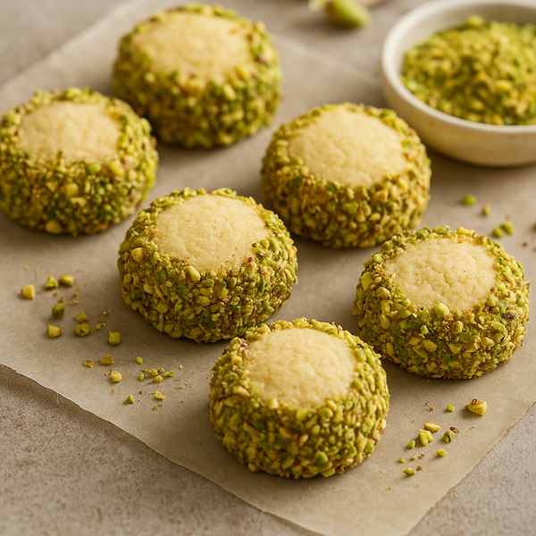 مواد لازم و طرز تهیه شیرینی اسکار پسته ای