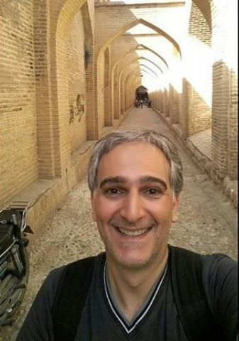 عکس بیژن بنفشه خواه در شیراز