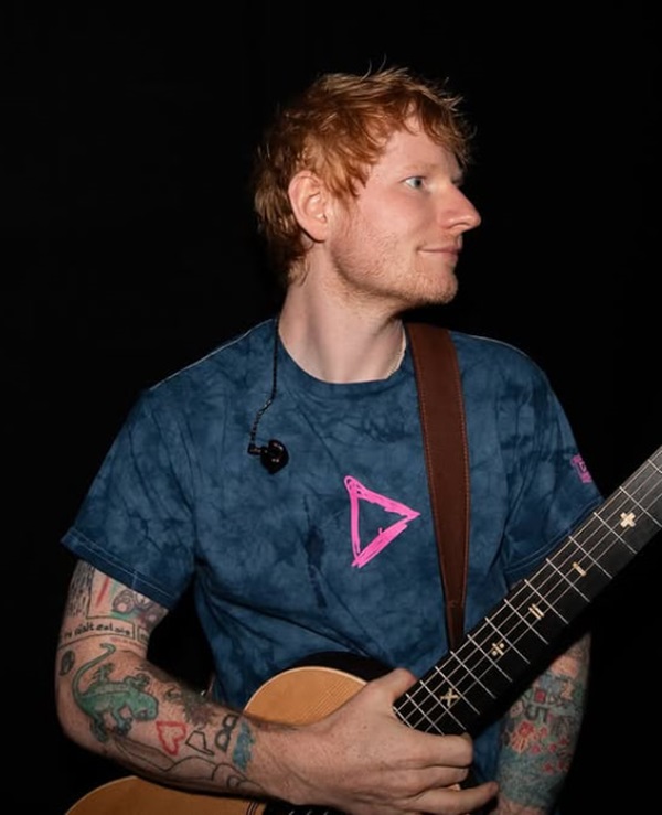 عکس جالب اد شیرن