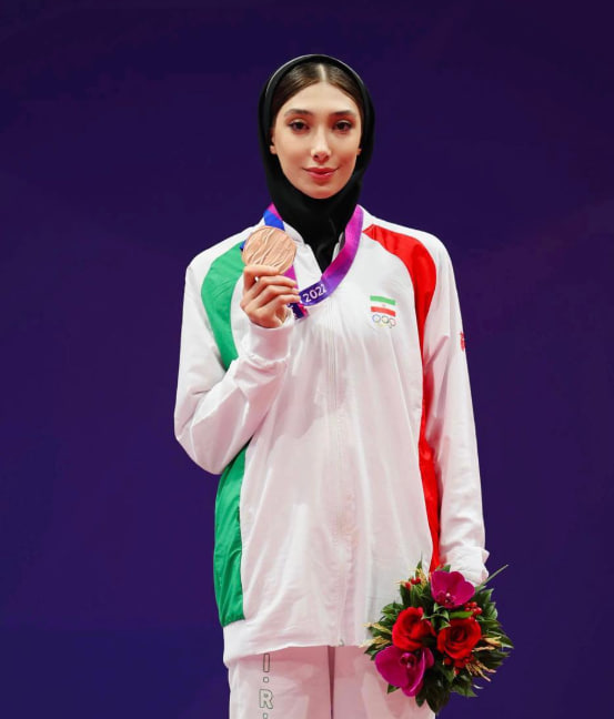 عکس زیبای مبینا نعمت زاده