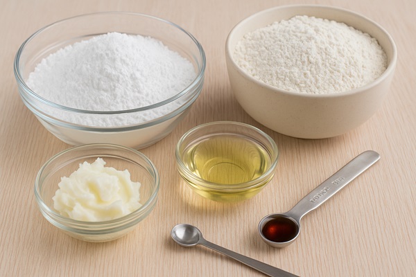 مواد لازم شیرینی قندی