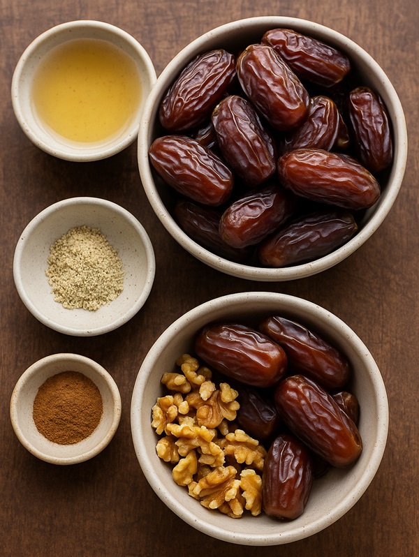 مواد لازم فیلینگ خرما