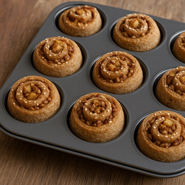 مواد لازم و طرز تهیه نان سیب و دارچین رژیمی مواد لازم و طرز تهیه نان سیب و دارچین رژیمی