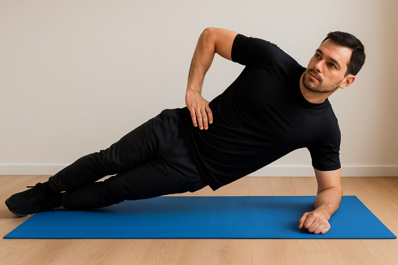 پلانک جانبی (Side Plank)