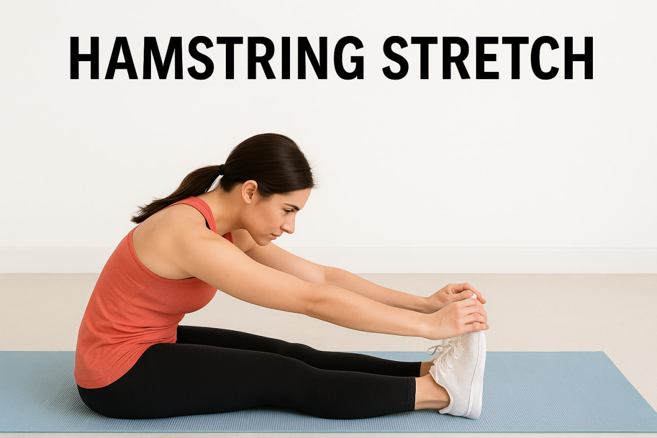 کشش پشت ران برای گودی کمر