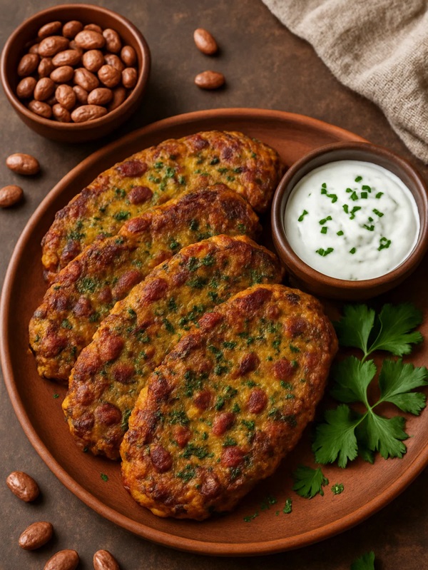 مواد لازم و طرز تهیه کوکو لوبیا چیتی