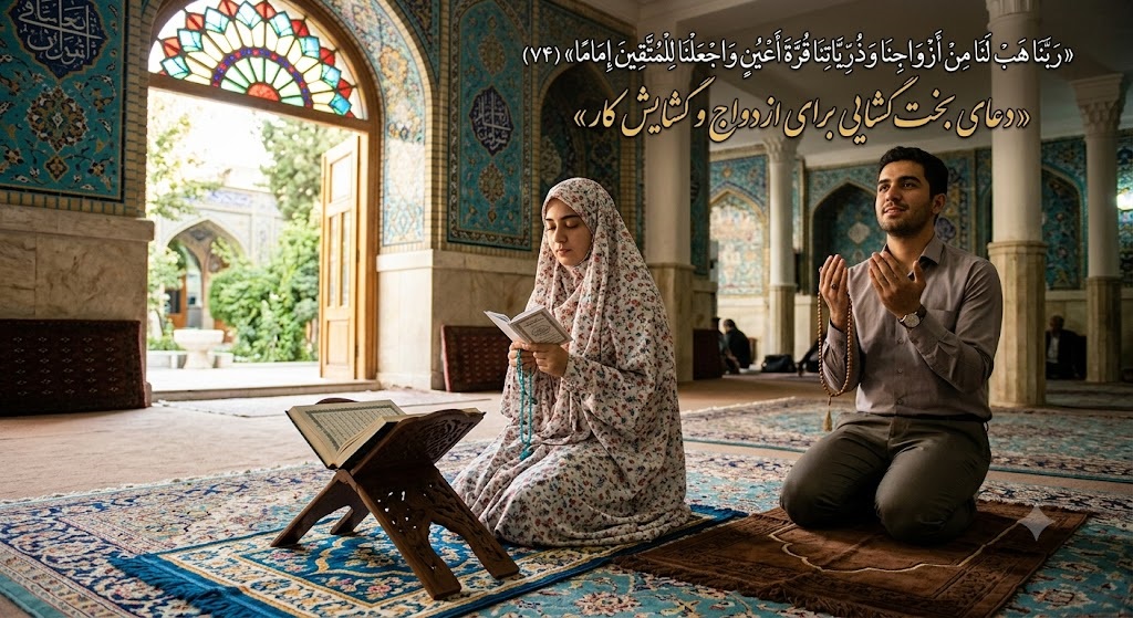 دعای بخت گشایی برای گشایش کار و ازدواج